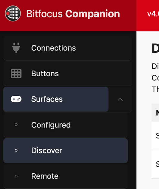 CONNECT YOUR ORBIT PANEL TO COMPANION (v4.0 and newer)