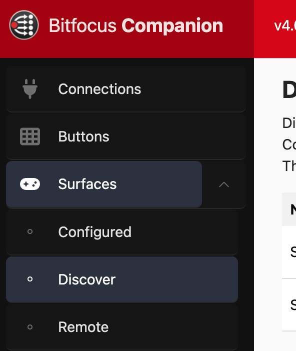 CONNECT YOUR ORBIT PANEL TO COMPANION (v4.0 and newer)